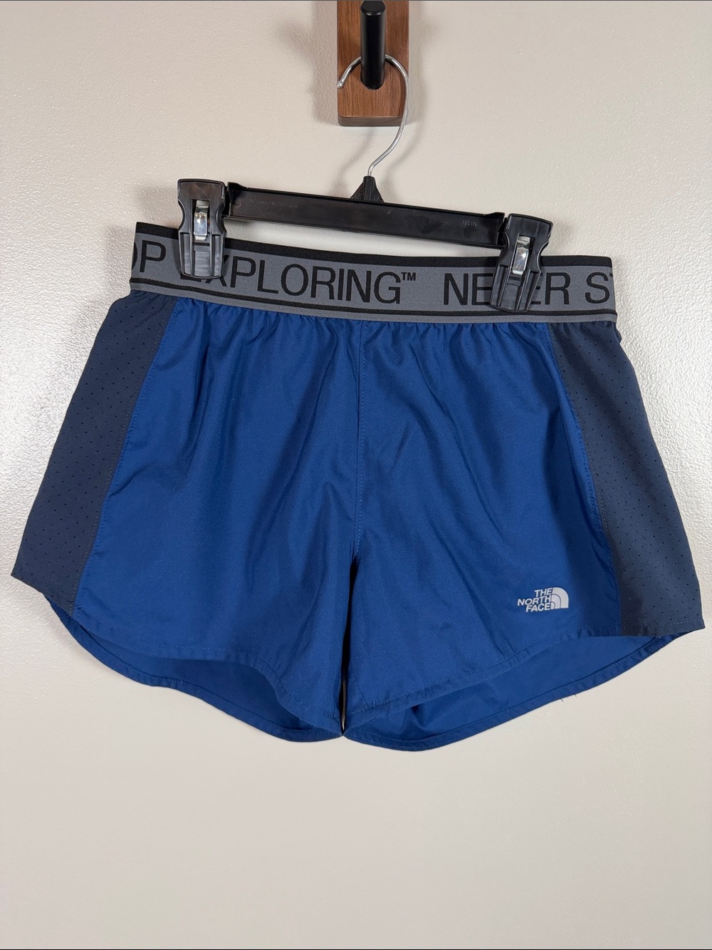 The North Face Women's Royal Blue Athletic Shorts